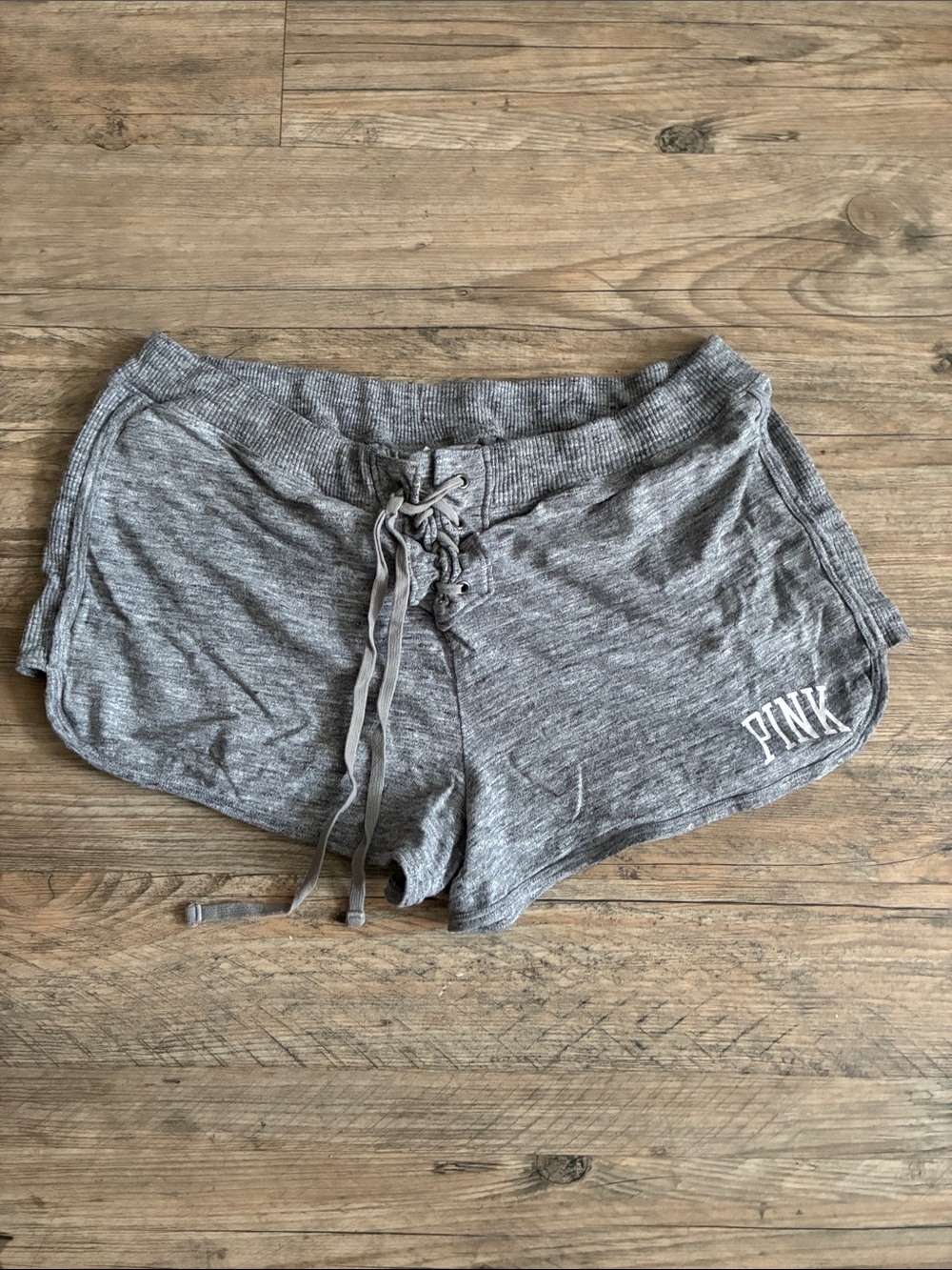PINK Victoria's Secret Heather Gray Athletic Lounge Shorts